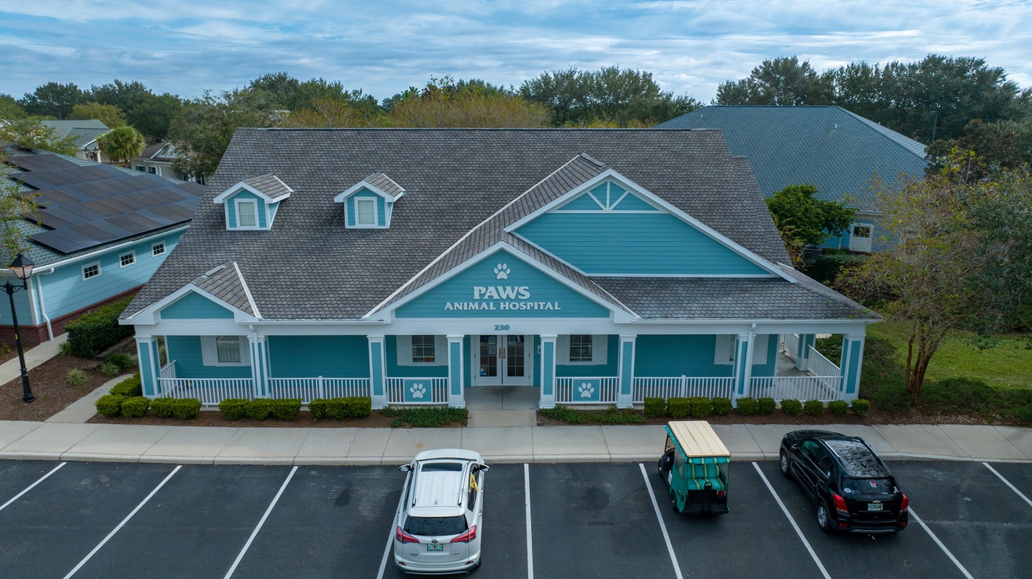 Our Building at Paws Animal Hospital